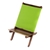 Wooden Beach Chair with Green Colouring