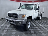 2019 Toyota Landcruiser Workmate VDJ79R T/D Man Cab Chassis