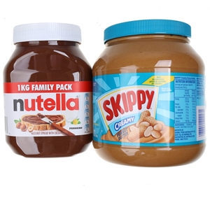 2 x Assorted Spreads Comprising: NUTELLA