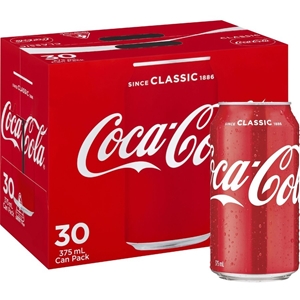 102 x COCA-COLA Classic Soft Drink Cans,