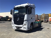 2017 Mercedes Actros 2653 6 x 4 Cab Chassis Truck