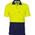 4 x ACE Hi-Vis Microfibre Polo Shirts Size S, Short Sleeve, Yellow/Navy. B