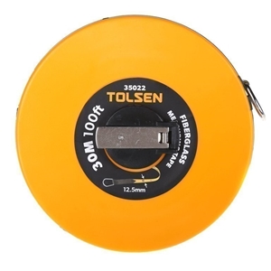 TOLSEN Fibreglass Measuring Tape, Metric