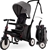 SMARTRIKE STR3 Journey 6-in-1 Folding Baby Tricycle, Colour: Grey, Model: 5