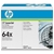 HP CC364X Toner Cartridge - Black, 24,000 Pages at 5%, High Capacity