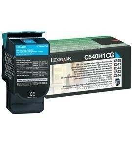Lexmark C540H1CG Toner Cartridge - Cyan,