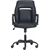 TRUE INNOVATIONS BTS Quilted Task Chair, PU Leather, Black. NB: Not in orig
