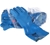 20 x MSA SOLVGARD PVC Palm Coated Grip Gloves, Size L, Flocked Lined, Blue.
