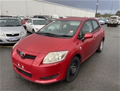 2008 Toyota Corolla Ascent ZRE152R Manual Hatchback