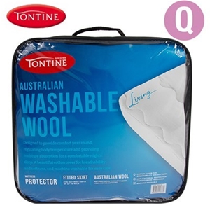 Tontine Washable Wool Mattress Protector