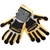 4 pairs x IRONCLAD Revolution Cut 5 Glove, Size XL, Yellow/Black. Padded Fo