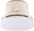 HPM Non-Ducted Ceiling Exhaust Fan with Adaptable Light, White.