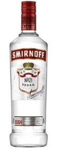 Smirnoff Red Label Vodka (1x 700mL)