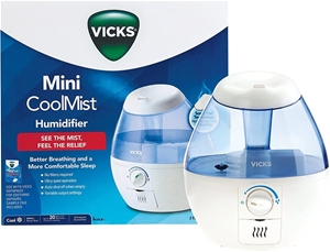 VICKS Mini CoolMist Humidifier , Auto Sh