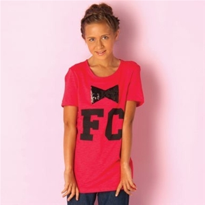 French Connection Junior Girl's Logo T-S