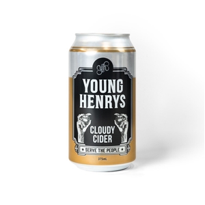 Young Henry's Cloudy Cider (24x 375mL).