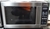 Smeg 34L Satin Stainless Steel Standard Microwave. SA35MX. (Reconditioned)