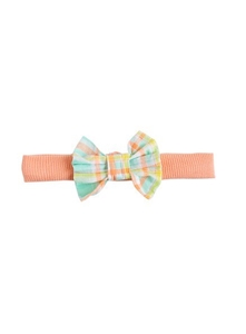 Pumpkin Patch Baby Girl's Check Bow Head