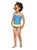 Pumpkin Patch Girl's Seahorse and Starfish Swimsuit