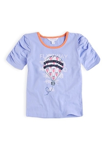 Pumpkin Patch Girl's Top with Balloon Ap