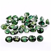 Forever Zain's 21.37 Cts Natural Green Sapphires Gemstones
