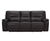 GILMAN CREEK Leather Power Reclining Sofa with Power Headrests, 3 Seater, D