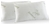 ROYAL COMFORT Bamboo Covered Memory Foam Pillows, 2 Packs (White and Green