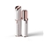 2 x FINISHING TOUCH Flawless Facial Hair Remover, White/Rose Gold. Buyers