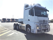 2017 Mercedes Actros 6 x 4 Prime Mover Truck