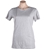 3 BUFFALO DAVID BITTON Women's Metallic Plain T-Shirts, Size XL, 100% Cotto