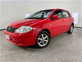 2003 Toyota Corolla Conquest ZZE122R Manual Hatchback