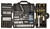 STANLEY 176 Piece Tool Kit With Carry Case, 1/4, 3/8 & 1/2 Drive. NB: Locki