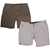 2 x Men's Shorts, Size 36, Incl: JEFF BANKS & JACHS, Donkey & Grey, 81201 &