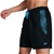 SPEEDO Men's Printed 16" Water Swim Shorts, Size M, 100% Polyester, Black/B