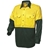 4 x WS WORKWEAR Mens Hi-Vis Classic Drill Shirt, Size XL, Yellow/Green