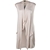 6 x BETTINA LIANO Women's Sleeveless Long Cardigan, 100% Viscose, Size M, C