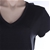 3 x SIGNATURE Women's V-Neck T-Shirts, Size S, 100% Cotton, Black. Buyers