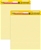 POST-IT Restickable Flip Chart Super Sticky Easel Pad, 635mm x 775mm, Yello