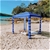 3 x COCONUT GROVE Beach Cabana, Blue White, Model CGBCAL23, W 2000 x H 2000