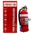 TRAFALGAR 2.5kg Fire Extinguisher ABE Dry Powder Type.