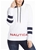 NAUTICA Women's Classic Supersoft Hoodie, Size XL, 100% Cotton, Bright Whit