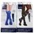 2 x SIGVARIS Men's Graduated Compression Socks, Knee High, Size B Mens 9-11