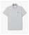 LACOSTE Men's Polo, Size FR 5 / US L, 57% Cotton, Grey Chine (CCA), 419207.