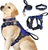 3 x SILVERPAW 3-In-1 Dog Harness, Leash & Collar Set, Blue, XL. N.B: not in