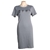 DKNY Women's Sequin Logo Tee Dress, Size S, 95% Cotton, Grey/Silver. NB: mi
