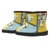 6 x TEAM KICKS Kids Ugg Boots, Sponge Bob, Size 10 UK, 100% Marino Wool, Fo