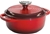 LODGE 1.5 Quart Enameled Cast Iron Dutch Oven with Lid, Red (EC1D43). Buye
