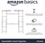 AMAZON BASICS Expandable Metal Hanging Storage Organizer Rack Wardrobe with