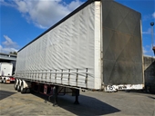 2002 Freighter Maxitrans ST99A Triaxle Curtainsider Trailer