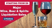 Major Wine, Beer & Spirits Liquidation Event -  NSW Pickup